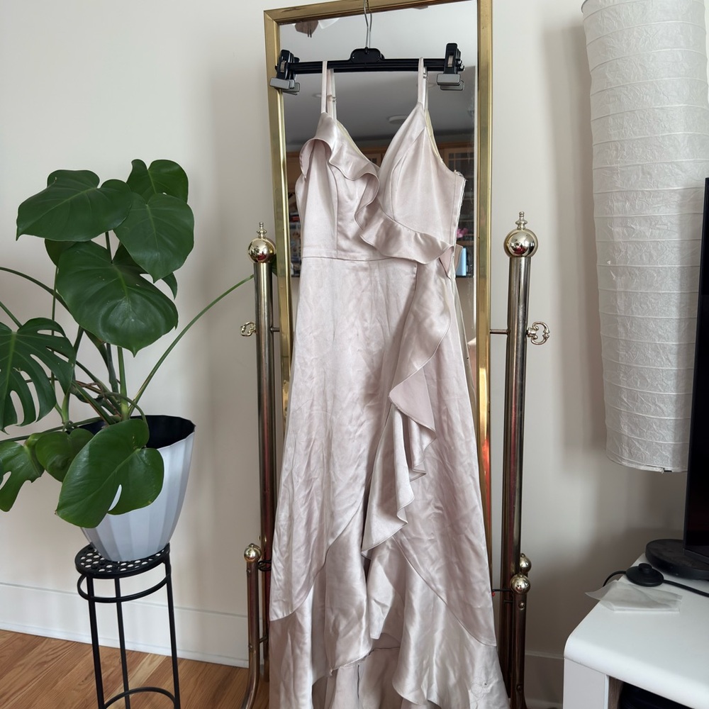 Revelry Paloma Ruffled Women's bridesmaid dress